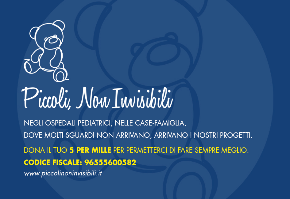 Sostienici con il tuo 5 per mille